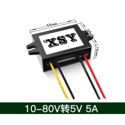 Convertisseur DC DC 10/80 volts vers 5 Volts